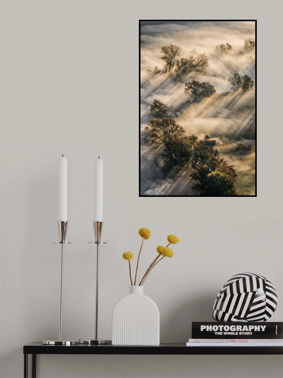 slalom light Poster och Canvastavla