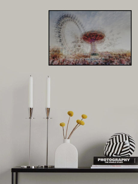 Crazy carousel Poster och Canvastavla
