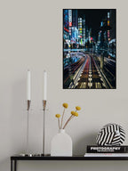Parallel night Poster och Canvastavla