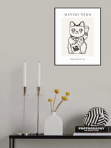 Manekineko No2 Poster och Canvastavla