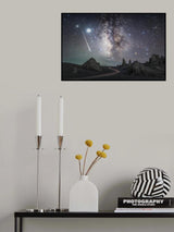 Perseids Meteor Poster och Canvastavla