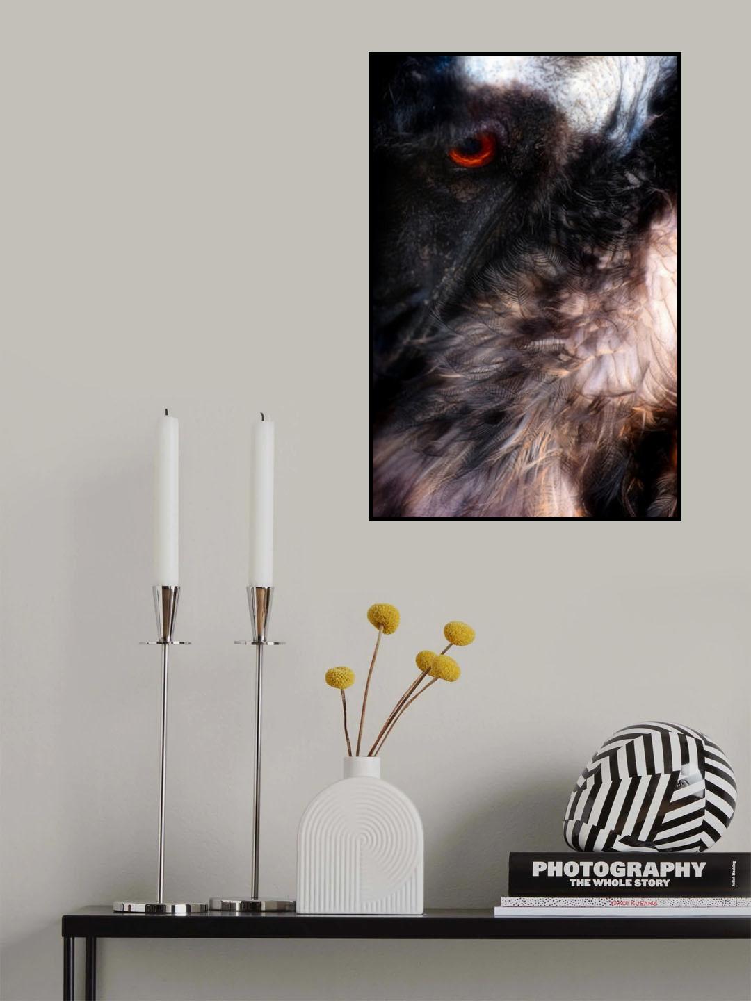Animal abstraction (Emu) Poster och Canvastavla