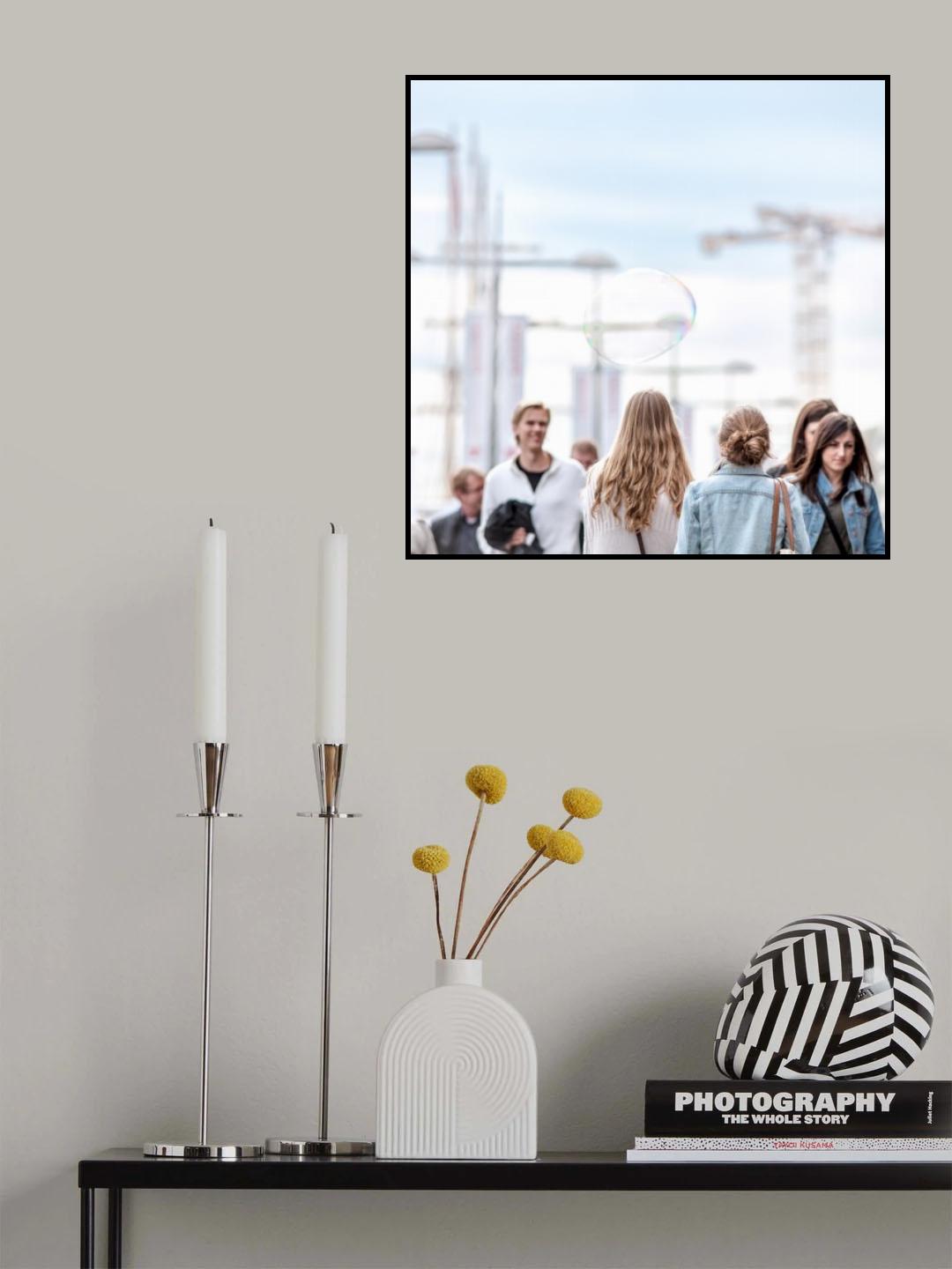 Bubble Poster och Canvastavla