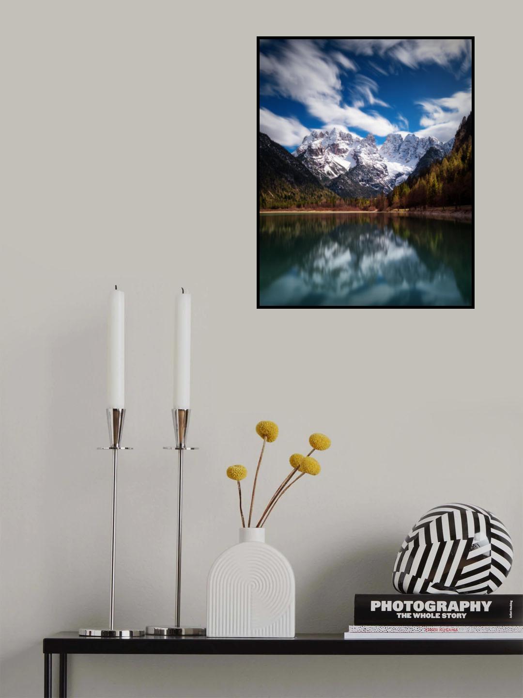 Azzurri. Poster och Canvastavla