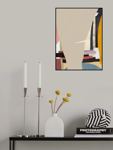 Cut out abstract 03 Poster och Canvastavla