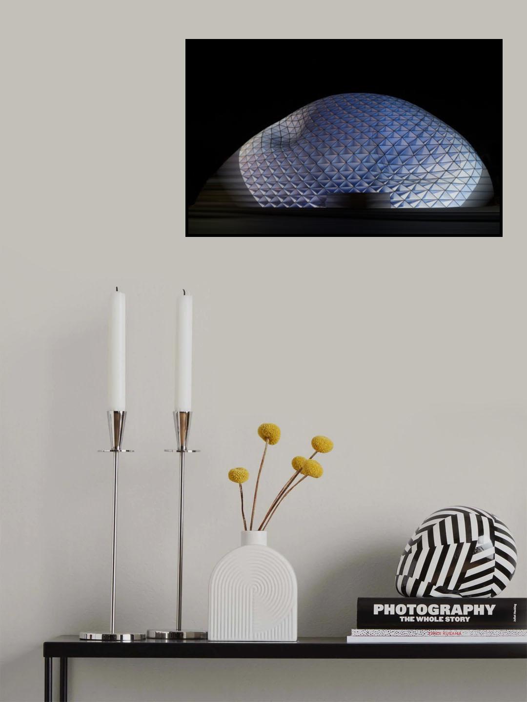 Glowing Blob Poster och Canvastavla