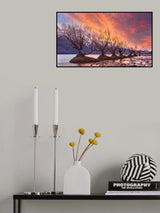 Glenorchy on Fire Poster och Canvastavla