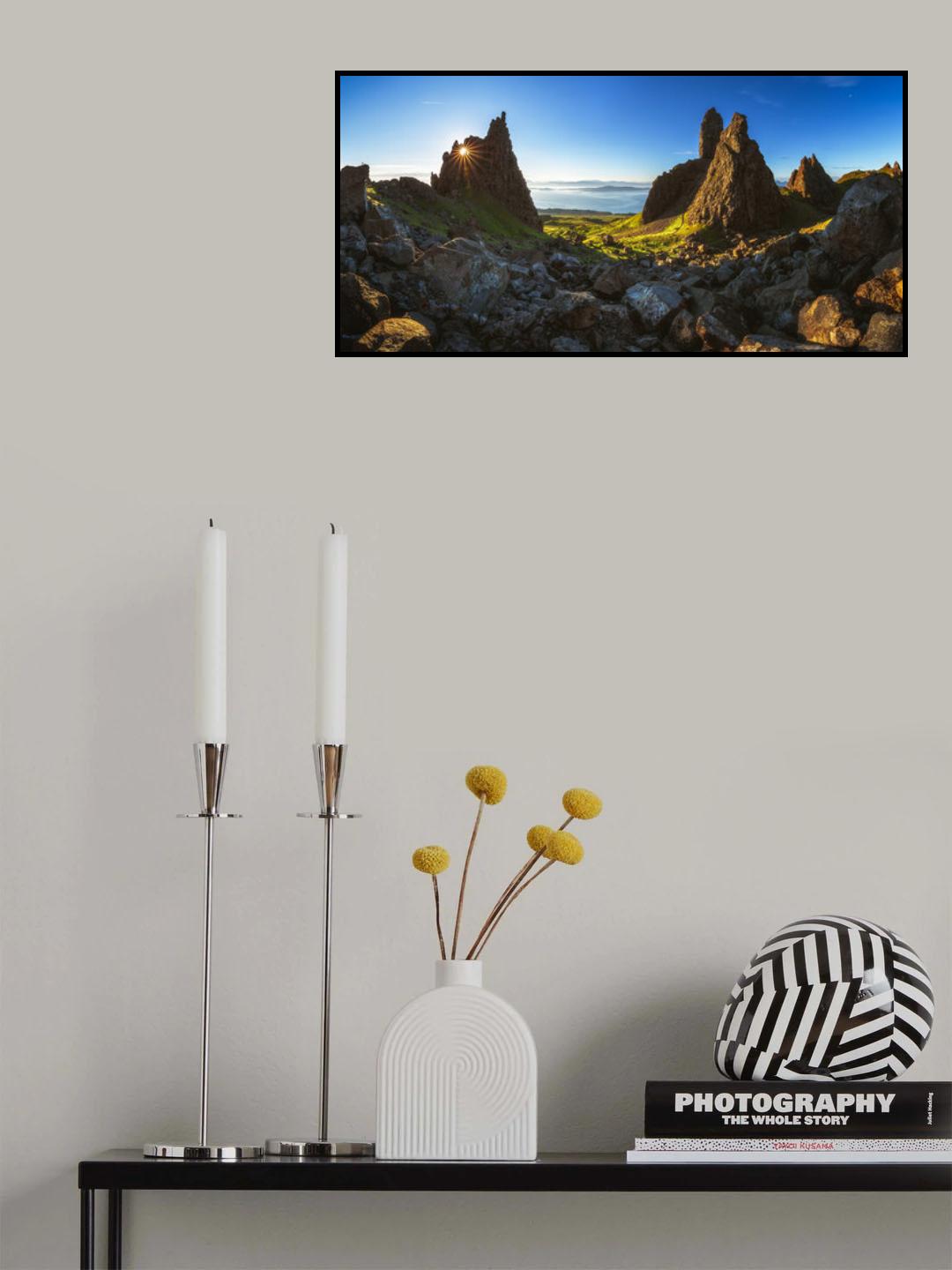 Scotland - The Storr Panorama Poster och Canvastavla