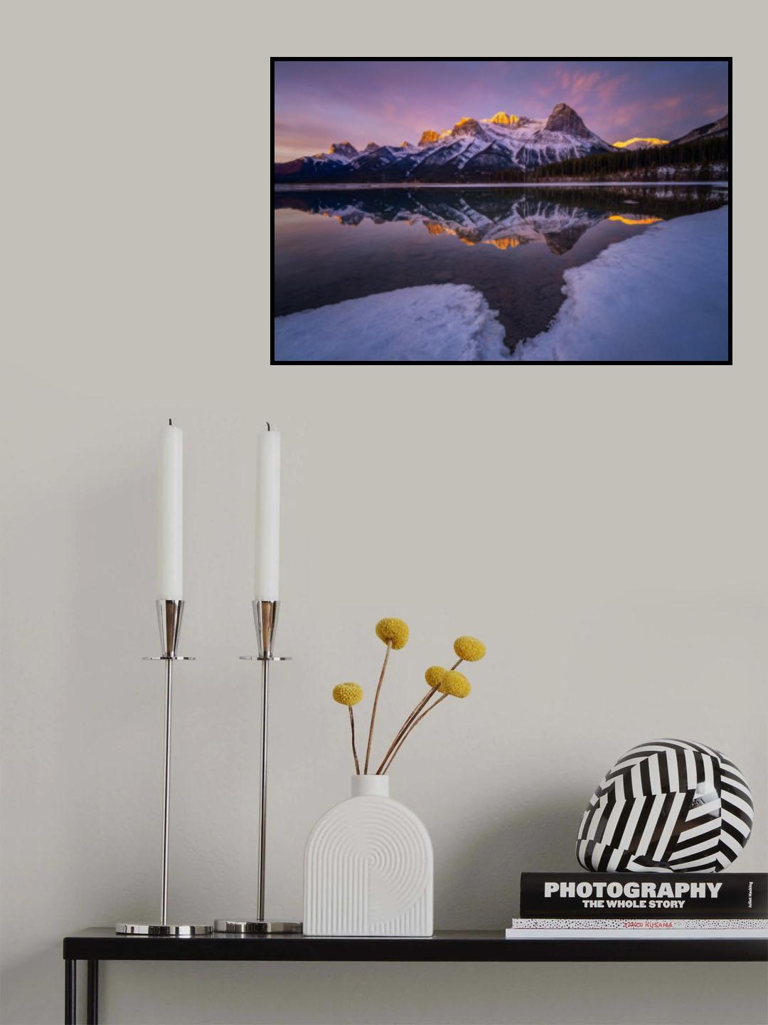 Haling Peak Spring Poster och Canvastavla