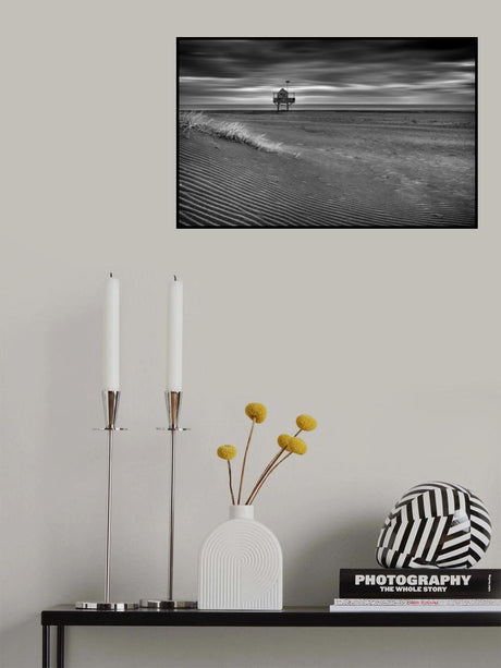 The Beach Hut Poster och Canvastavla