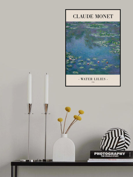 Water Lilies Poster och Canvastavla