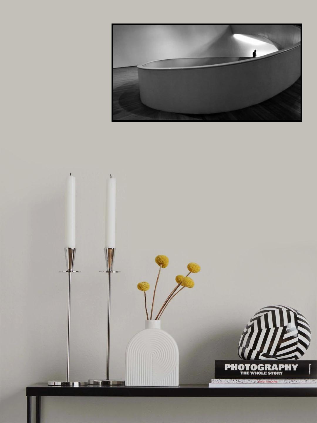Soumaya Curve Poster och Canvastavla