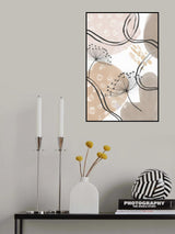 Neutral Beige-1 Poster och Canvastavla
