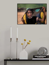 Girl with veil Poster och Canvastavla