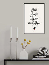 Dear Santa Poster och Canvastavla