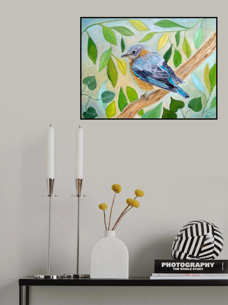 In the Shade of Leaves Poster och Canvastavla