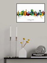 Georgetown Guyana Skyline Poster och Canvastavla