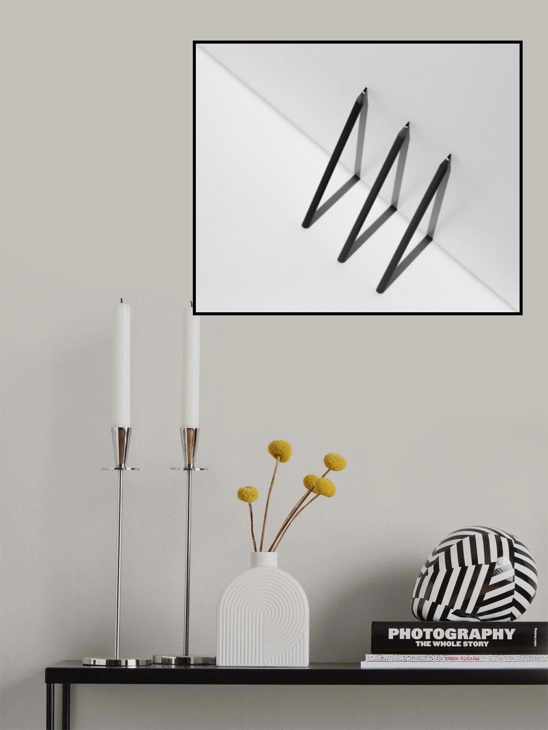 Triangles Poster och Canvastavla