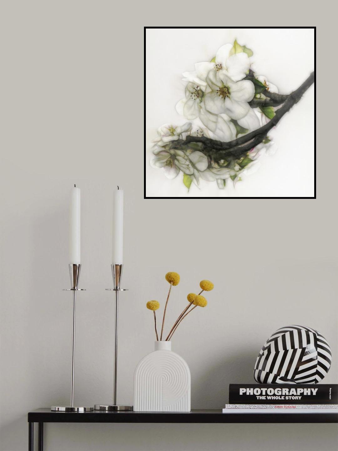 Ornate blossom Poster och Canvastavla