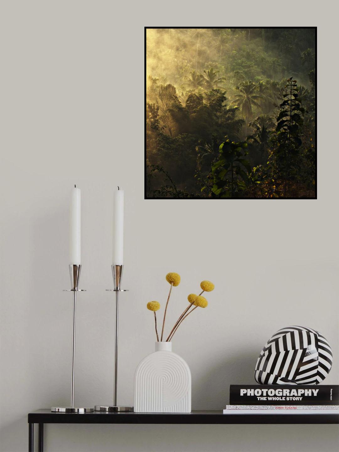 ..... the atmosphere of the morning ..... Poster och Canvastavla