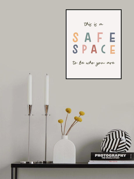 Safe Space Poster och Canvastavla