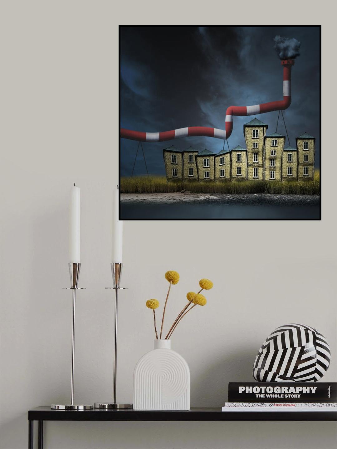 Combustion collective Poster och Canvastavla