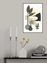 Tropical Villa Color and Shapes 07 Poster och Canvastavla