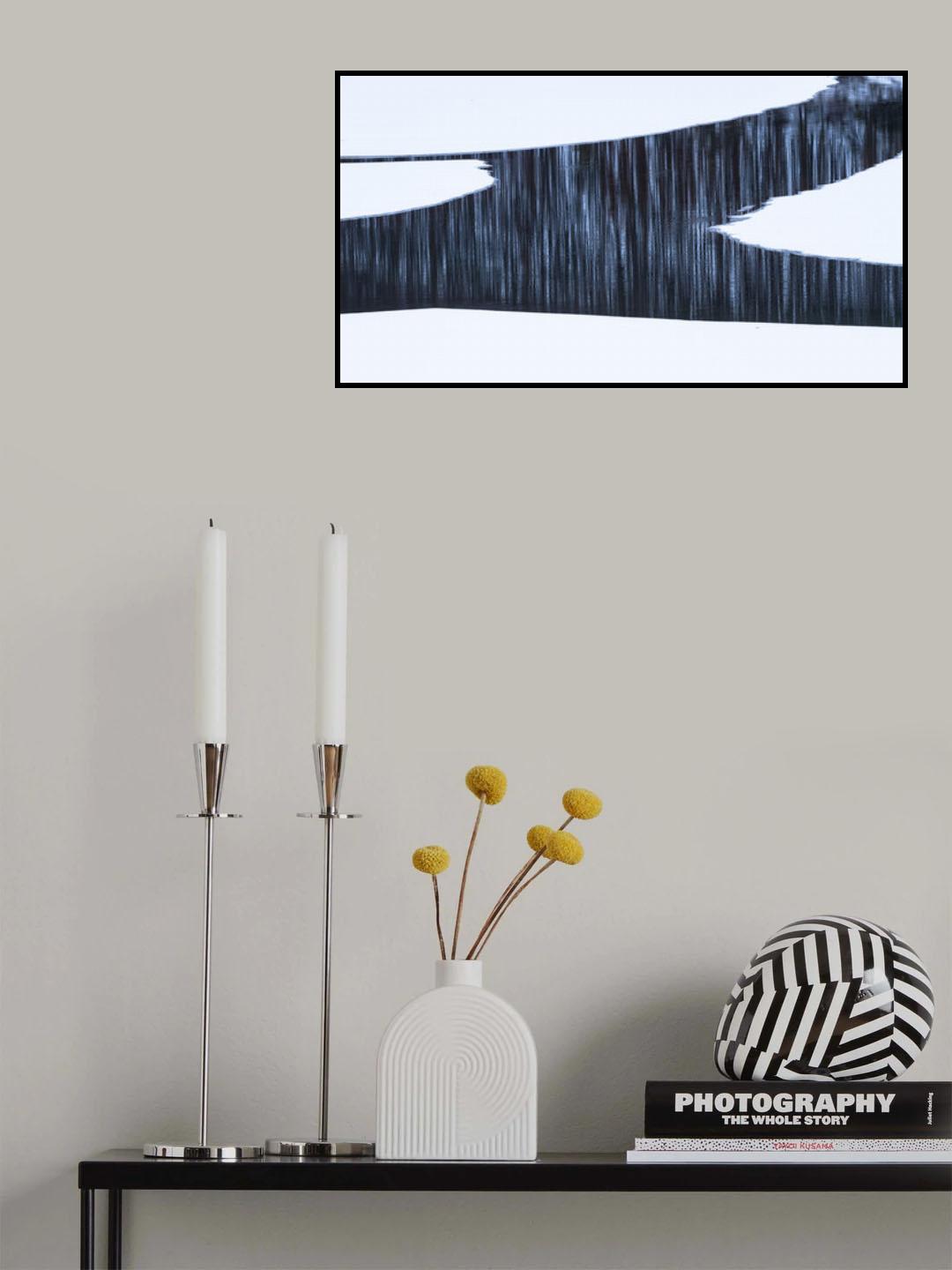 reflections in the ice 2 Poster och Canvastavla