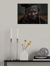 South sudanian man Poster och Canvastavla