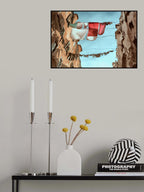 city mirror Poster och Canvastavla