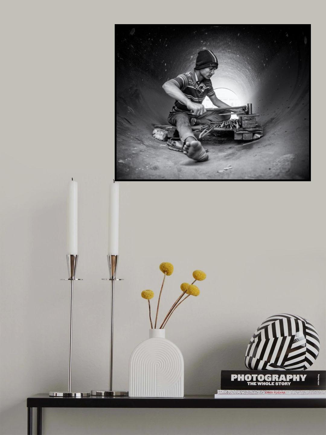 Pipe workshop Poster och Canvastavla