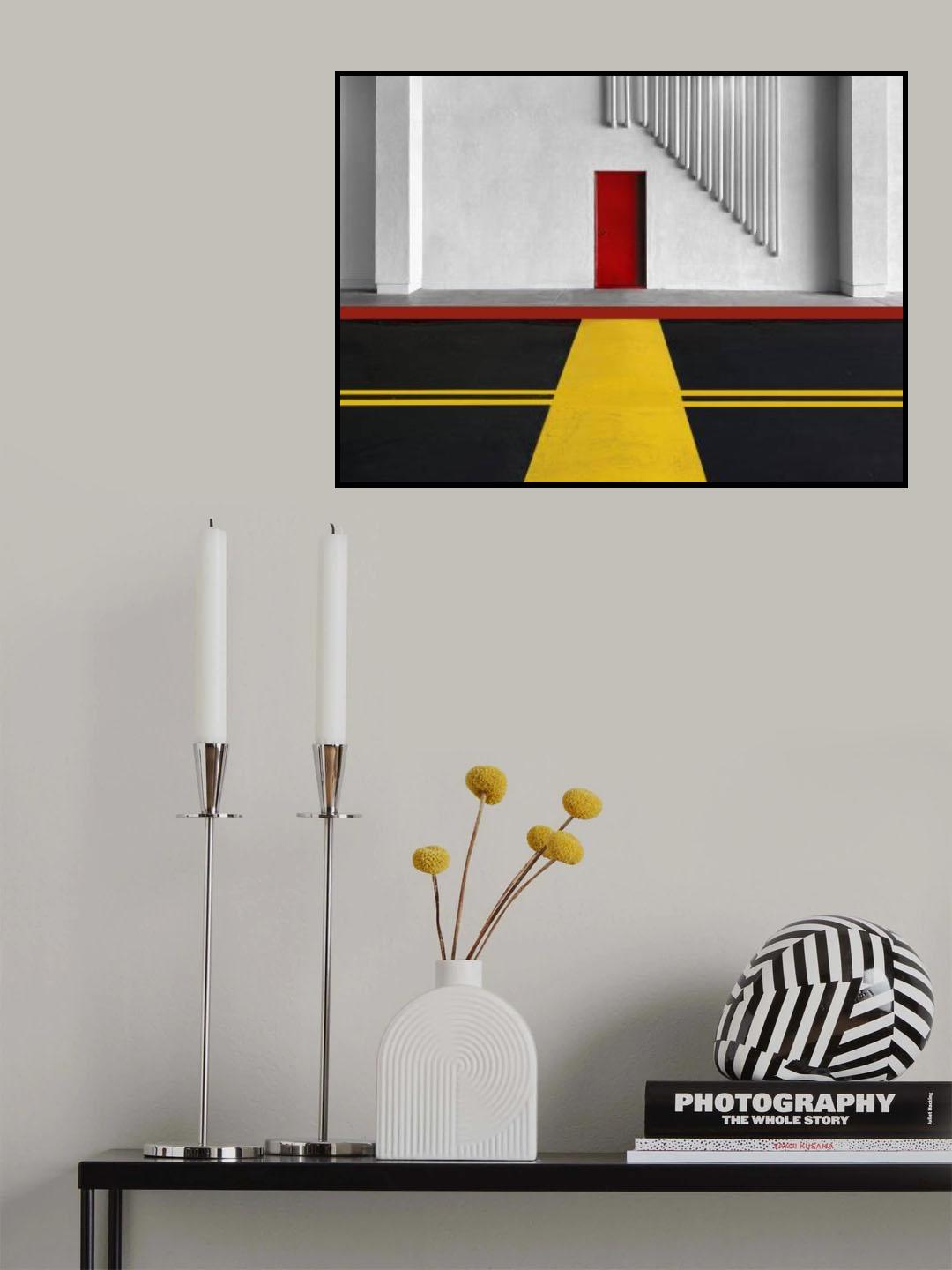 The red door Poster och Canvastavla