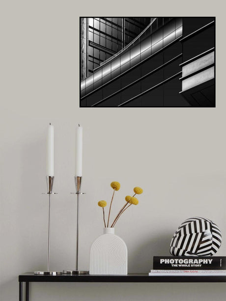 Lines and curtainwall Poster och Canvastavla
