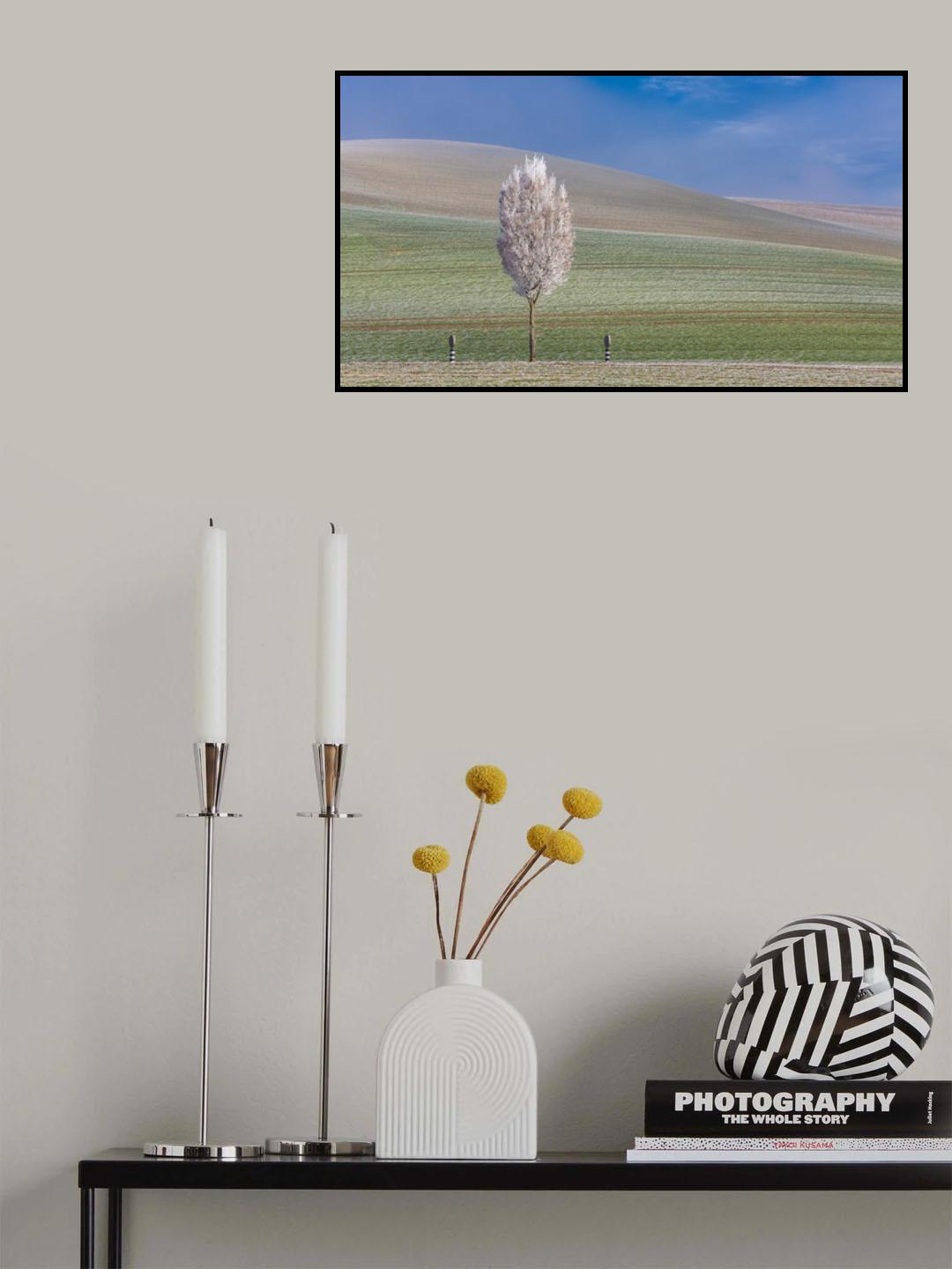 Frozen Winter Day Poster och Canvastavla