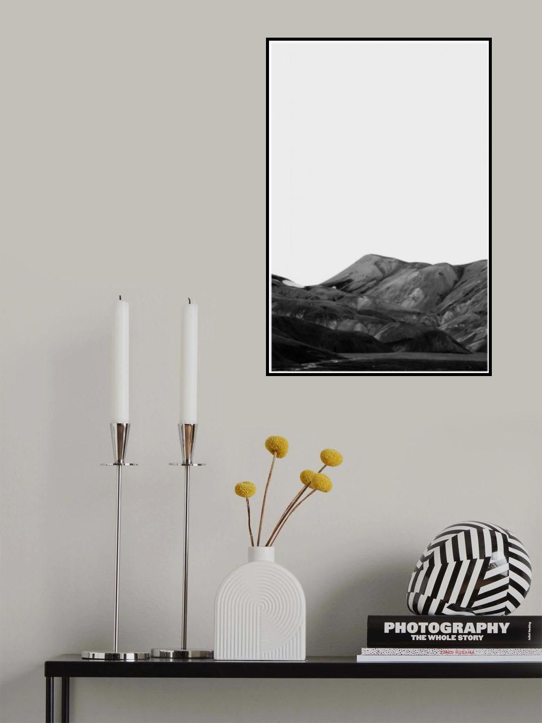 Mountain Photography Poster och Canvastavla