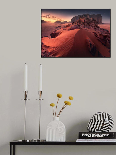 Red Sand Dune Poster och Canvastavla