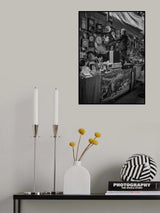 Seller of antiques and used materials Poster och Canvastavla