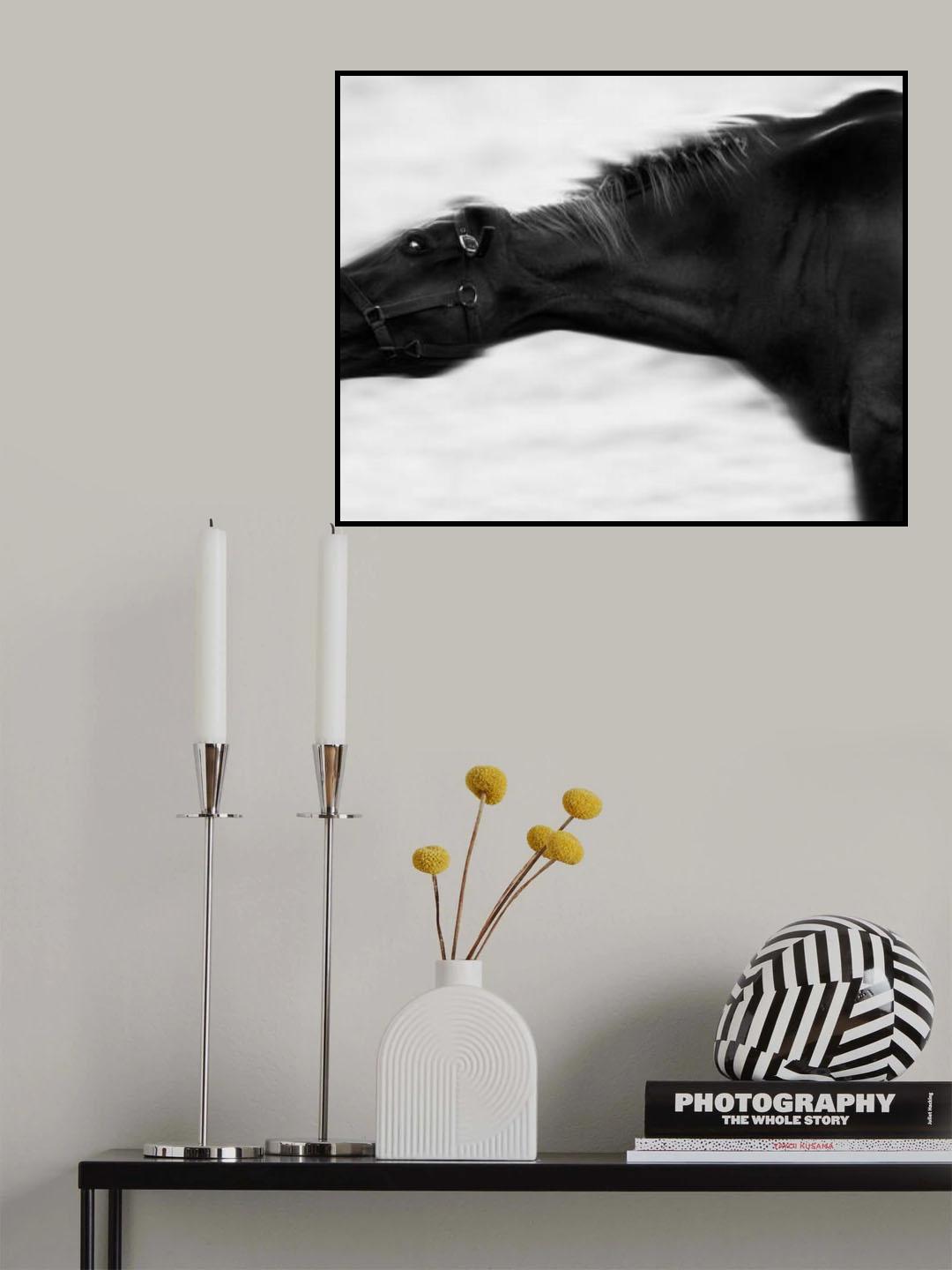Never give up Poster och Canvastavla