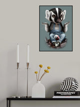 badger chill Poster och Canvastavla