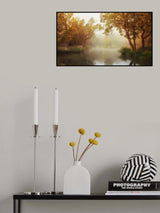 Foggy Autumn Poster och Canvastavla