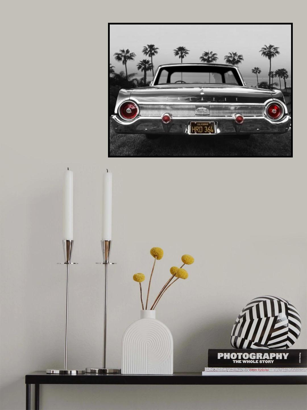 Ford Galaxie 500XL Poster och Canvastavla