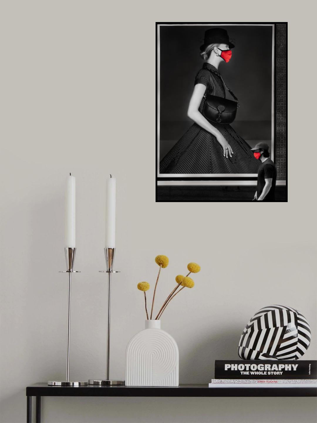 Red Masks Poster och Canvastavla