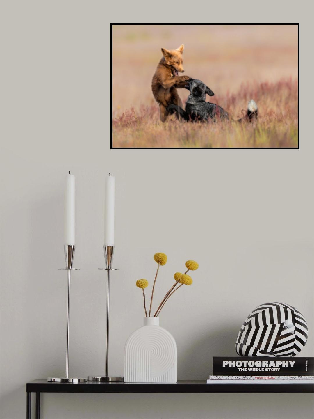 Playing Poster och Canvastavla