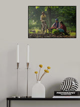 waiting for the customer Poster och Canvastavla