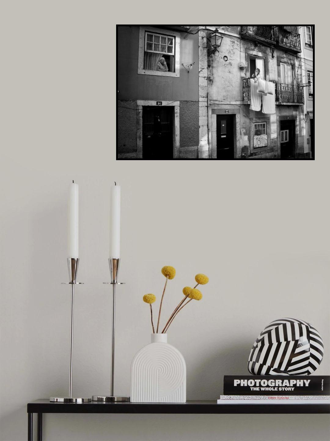 Neighbors ... distance conversations Poster och Canvastavla
