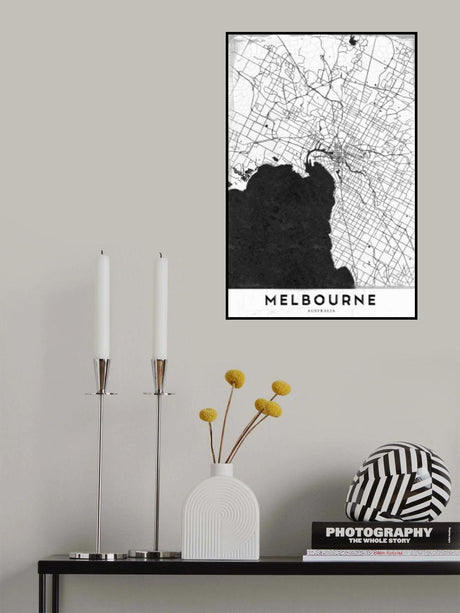 Melbourne Poster och Canvastavla