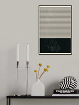 Black and White Minimal Series #2 Poster och Canvastavla