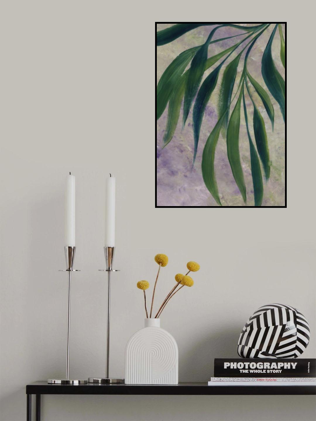 Whani leaves Poster och Canvastavla