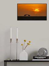 At The Sunset Poster och Canvastavla