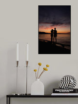 Couple Silhouette Poster och Canvastavla